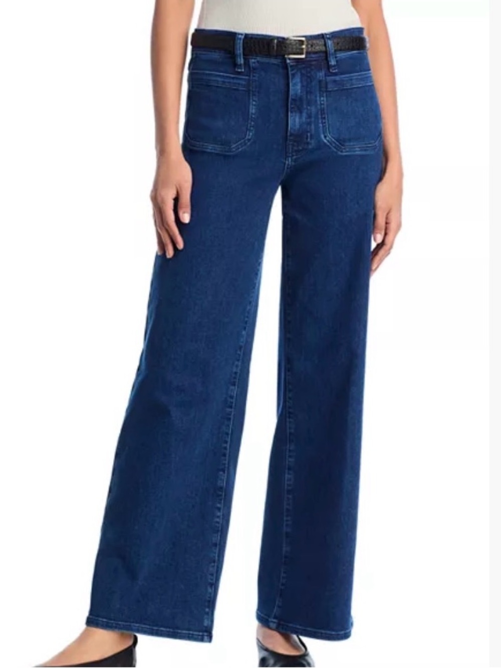 Frame Denim Le Slim Palazzo Modernist Jeans